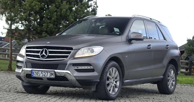 Mercedes-Benz ML cena 75700 przebieg: 228000, rok produkcji 2012 z Otmuchów małe 781